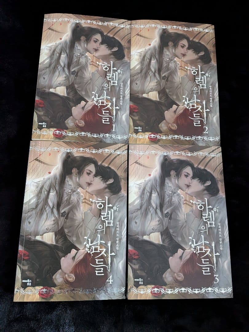 ハーレムの男たち　原作小説　1〜4巻　韓国語