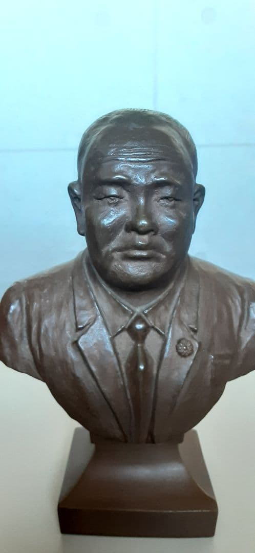 貴重。箱つき珍しい昭和レトロヴィンテージ銅像 値段交渉可。