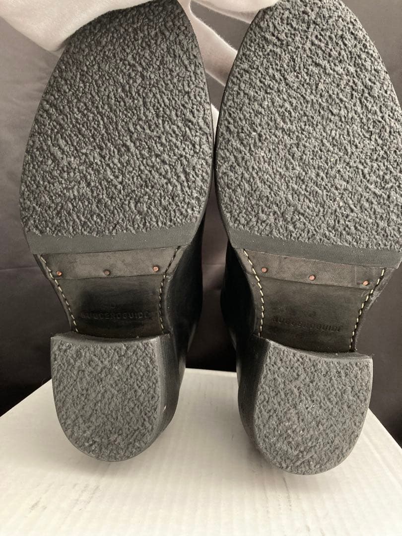 試着のみ 希少 GUIDI VG05 ホースフルグレイン ポインテットトゥブーツ