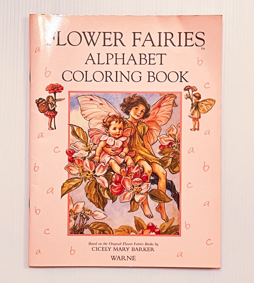 Cicely Mary Barker　塗り絵本　妖精　花　希少　レア シシリー・メアリー・バーカーの名作画集ぬりえ『フラワーフェアリーズ