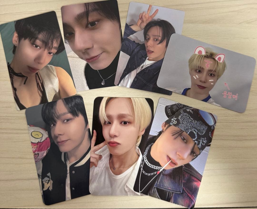 ONEUS ファヌン トレカ 7枚セット - メルカリ