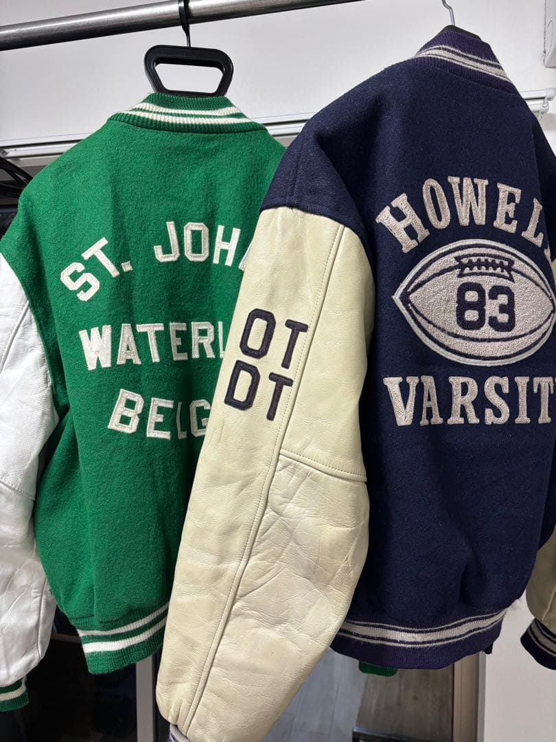 有名古着店のインスタ登場同等品★80s \"DeLONG\" デロング スタジャン