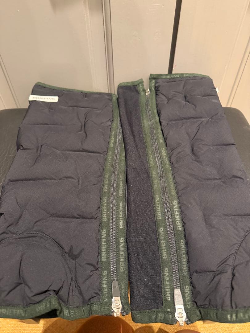 BRIEFING ブリーフィング 黒ブラック レッグウォーマー 美品 - レッグ