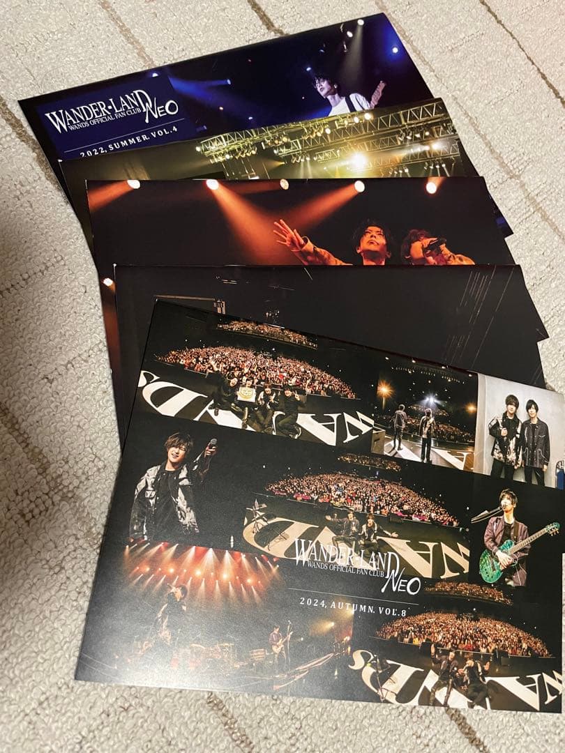 WANDER-LANDNEO Vol.1〜Vol.8 第5期WANDS会報セット