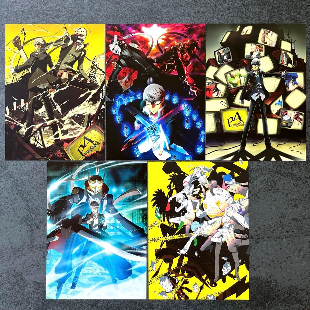 ✴︎希少✴︎ペルソナ4 イラストカード 鳴上悠 堂島菜々子 天城雪子