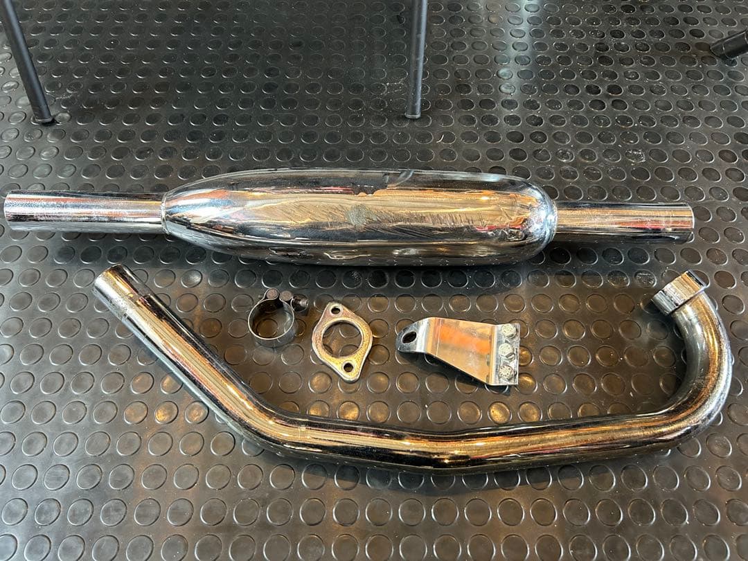 SR400 500 ブルックランズ トライアンフマフラー フルエキ 当時物