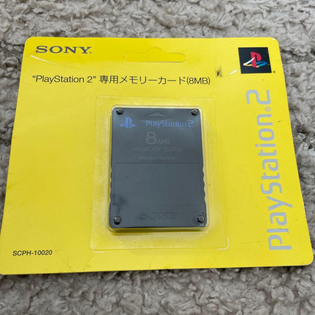 新品未開封】PS2 メモリーカード 8MB SCPH-10020 ソニー - メルカリ