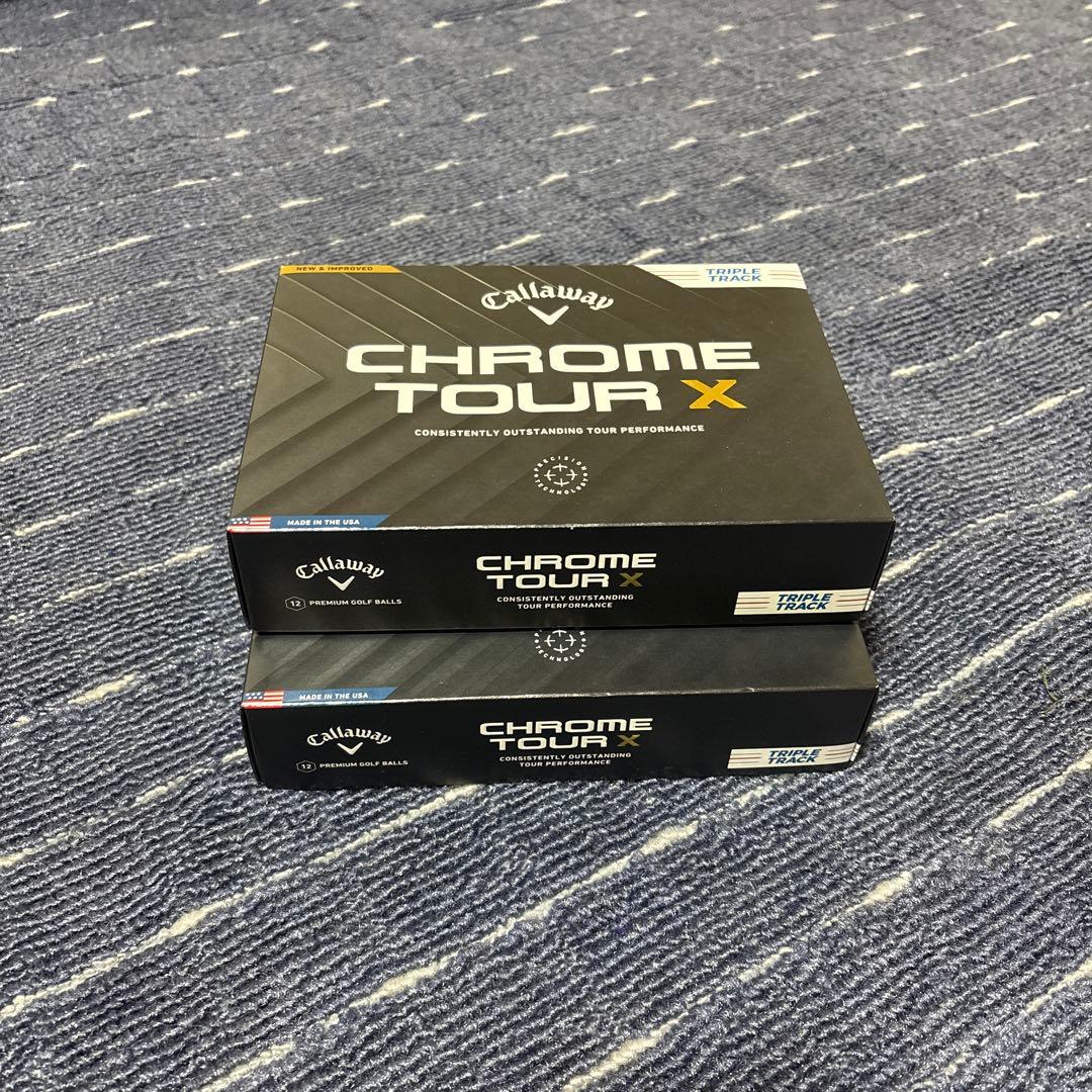 Callaway Chrome Tour X ゴルフボール 2パック Chrome Tour X Golf Balls | Callaway Golf