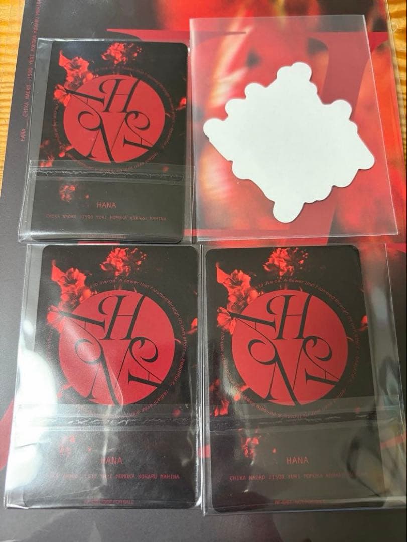 HANA アルバム 特典トレカ 口癖ステッカー4点セット - メルカリ