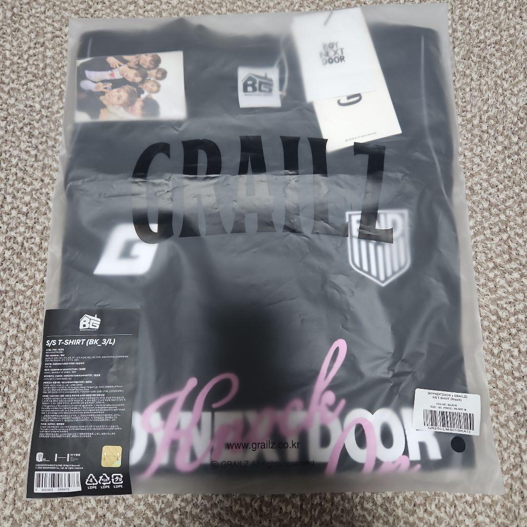 BOYNEXTDOOR　GRAILZ　Tシャツ　Lサイズ GRAILZ(グレイルズ) Tシャツ・カットソー(メンズ) - ブランド通販のBUYMA