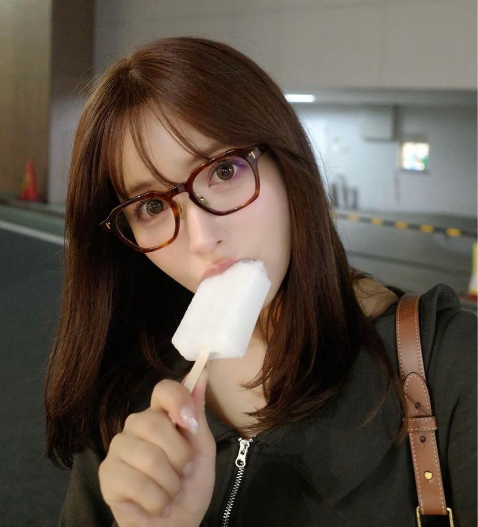 Re:See べっ甲柄 メガネ レザーケース付き Re:See べっ甲柄 メガネ レザーケース付き - メルカリ