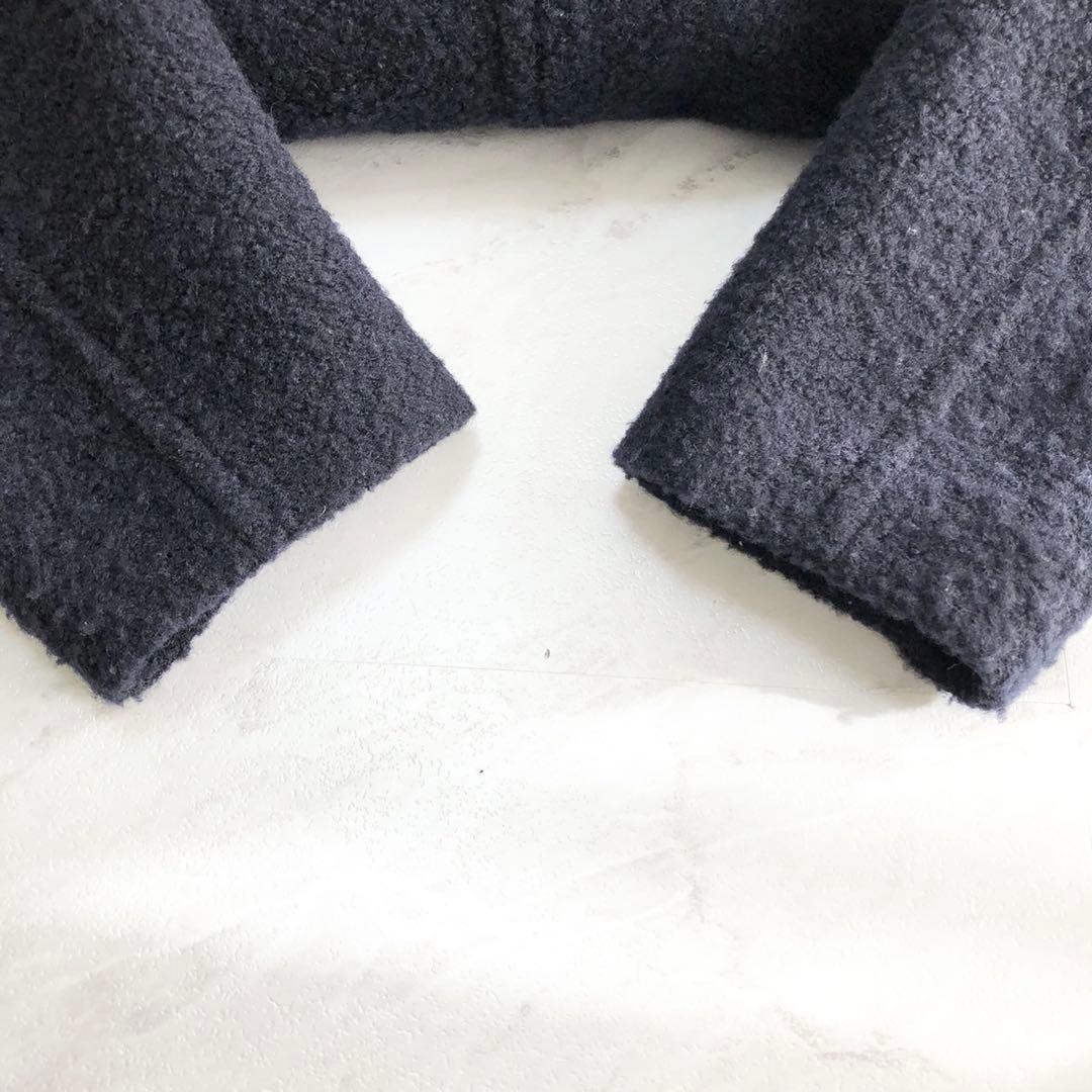未使用級❤️24AW ブークレーボンディング ダブルブレストコート
