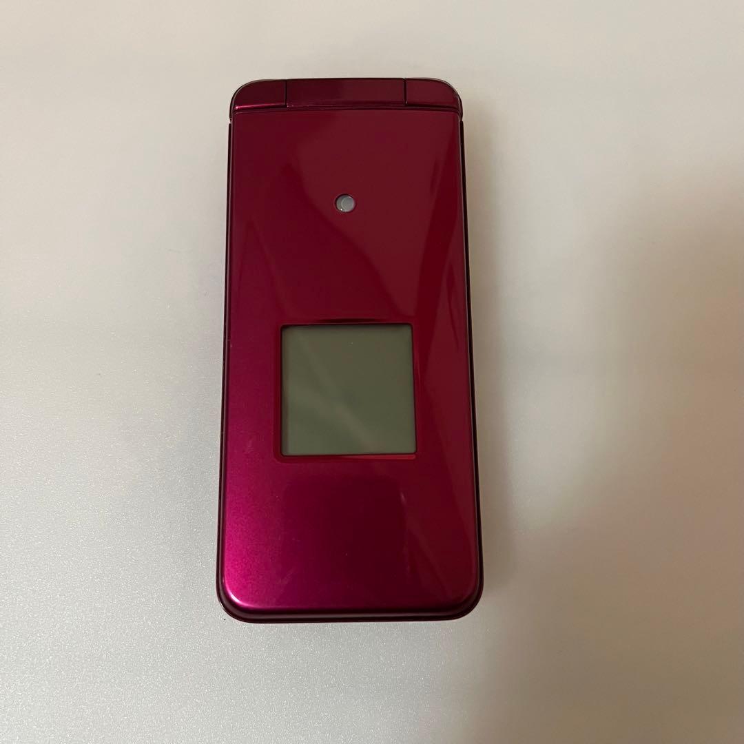 京セラ KYF43 かんたんケータイライト ガラケー レッド 赤 かんたんケータイ ライト KYF43 | 4Gケータイ | au