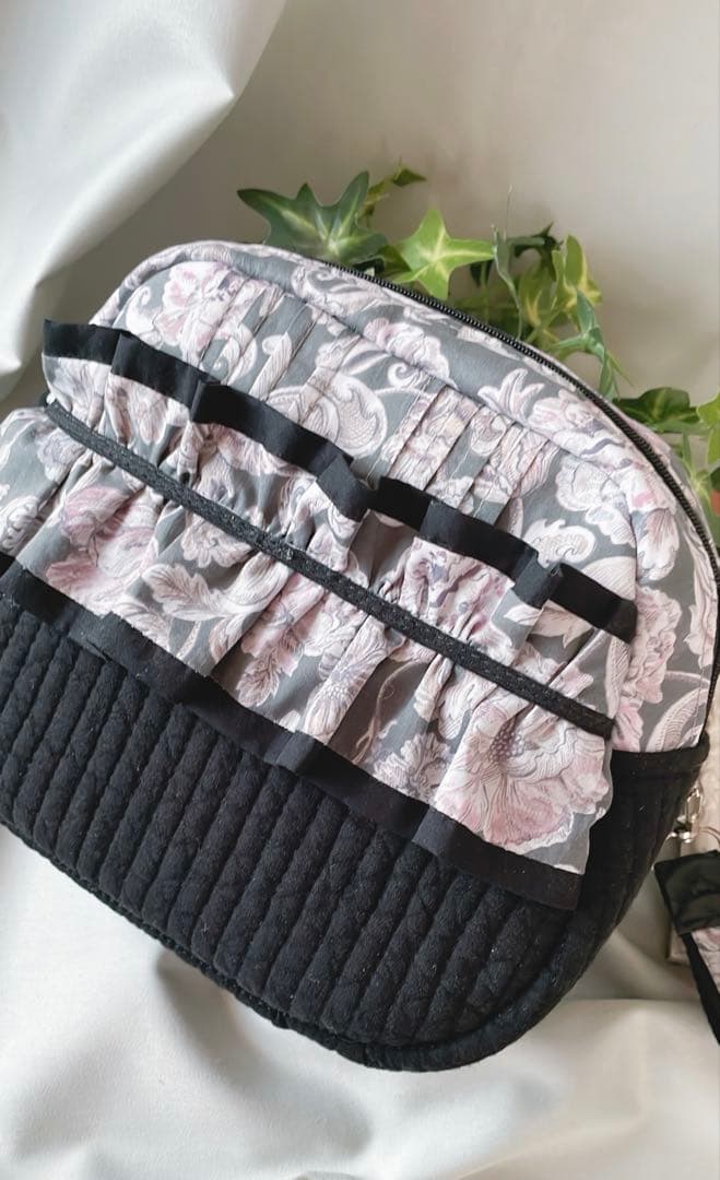 ハンドメイド＊リバティ アレキサンダーマーブル/ポーチ 78 底板付き