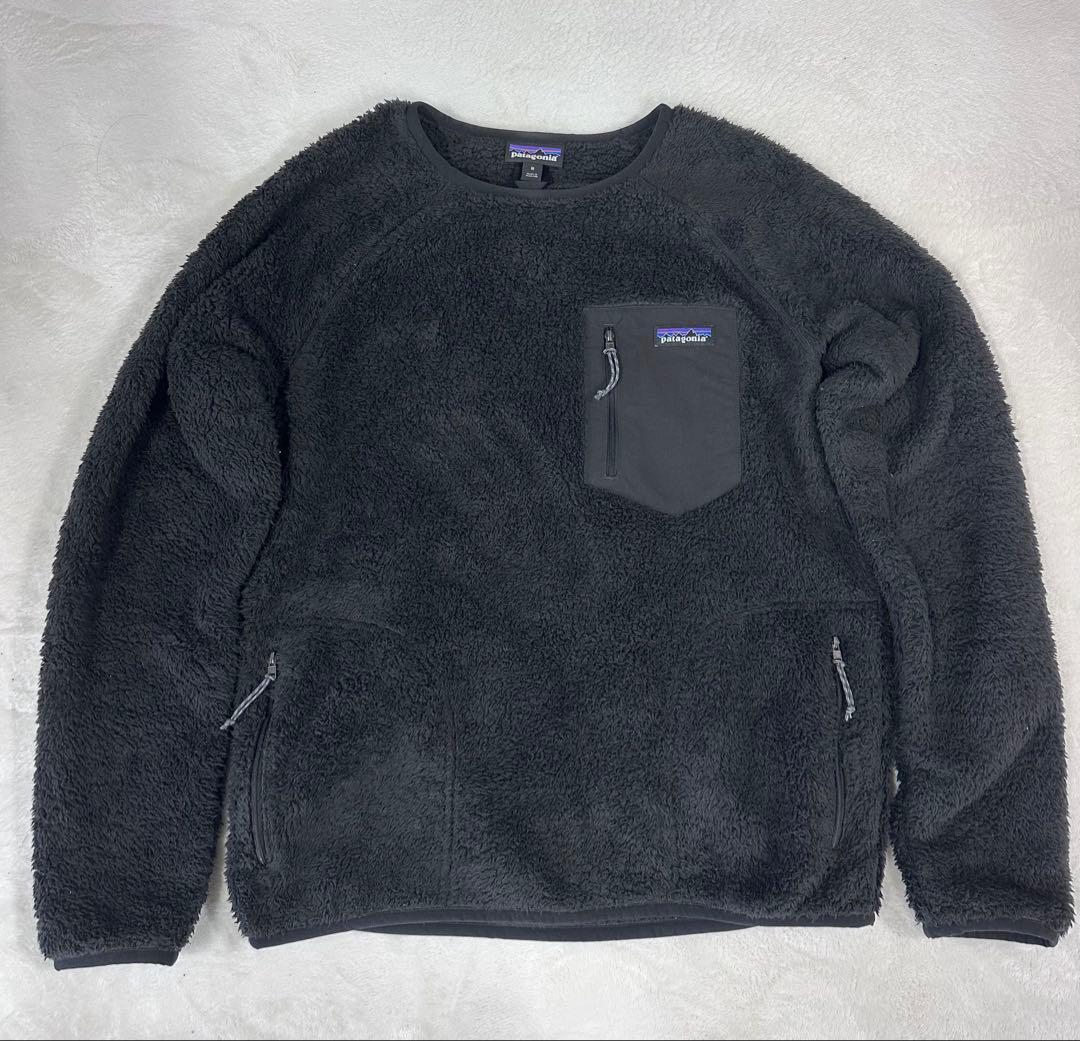 パタゴニア ロスガトスクルー M 黒 フリース - メルカリ