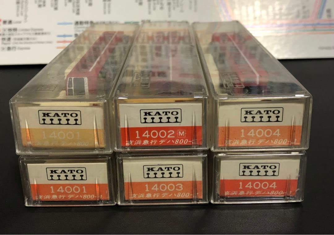 管理番号1659 京急 800形 新塗装 Nゲージ KATO製6両【駆動車難