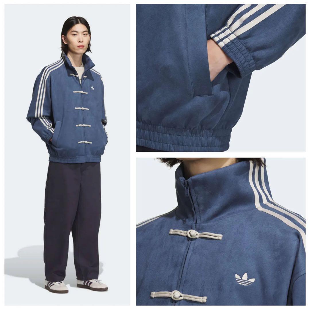 adidas ダッフルコート ネイビーブルー ヘビ年 中国限定 XL - メルカリ