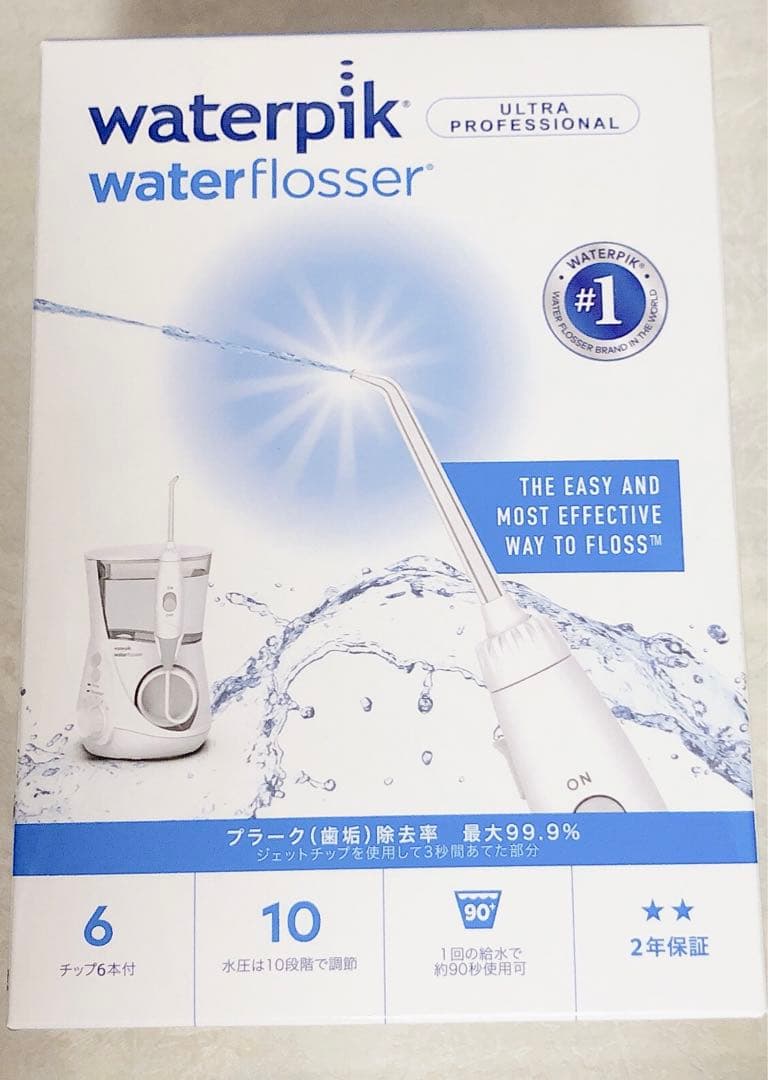 新品　waterpik WP660J Amazon.com: Bundle with Waterpik Aquarius Water Flosser, White WP