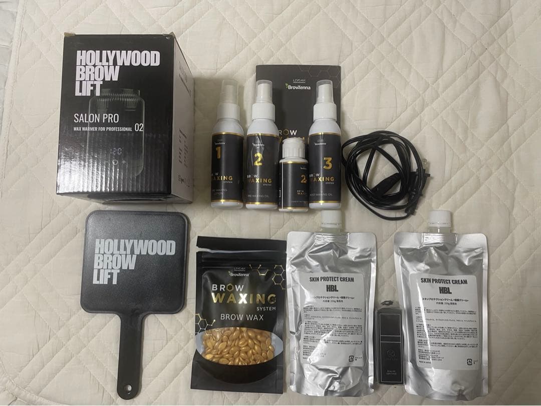 ハリウッドブロウリフト開業セット アイブロウワックス おすすめmenu】あなたはどっち？アイブロウワックスvsハリウッドブロウ