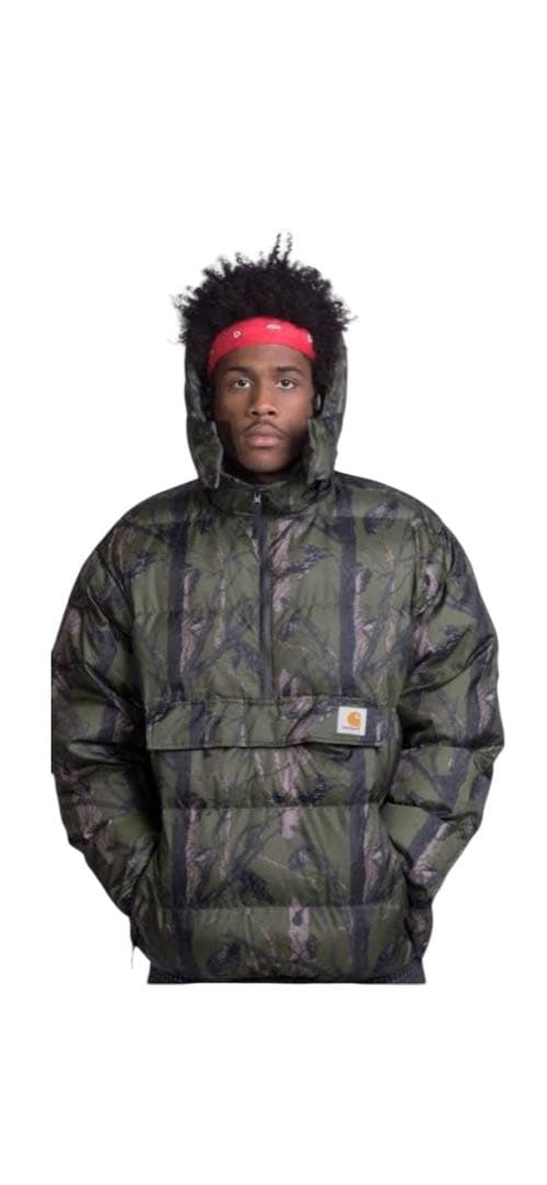 Carhartt WIP Jones Pullover 迷彩 中綿 M ヌプシ - メルカリ