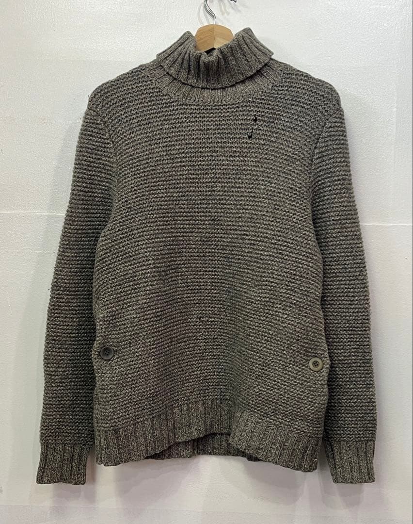 UNDERCOVERISM タートルネック ウールニット ローゲージ サイズ2 RIVER FIELD & Co.｜前後2WAY タートルネック ローゲージ オーバー