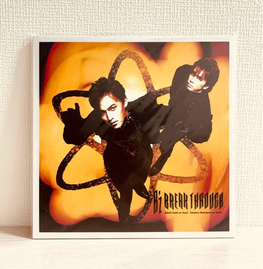 美品⭐︎B'z BREAK THROUGH レコード 限定盤 - メルカリ