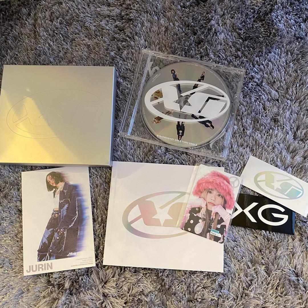 XG shooting star アルバム　ヒナタ XG's 3rd single, “SHOOTING STAR” - Limited Edition CD Box Set