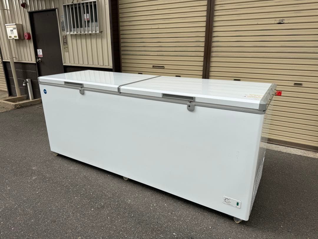 美品　ジェーシーエム　冷凍ストッカー　冷凍庫　２０２４年製　キャスター付き JCM 冷凍ストッカー JCMC-98 業務用 ジェーシーエム 冷凍庫 食品