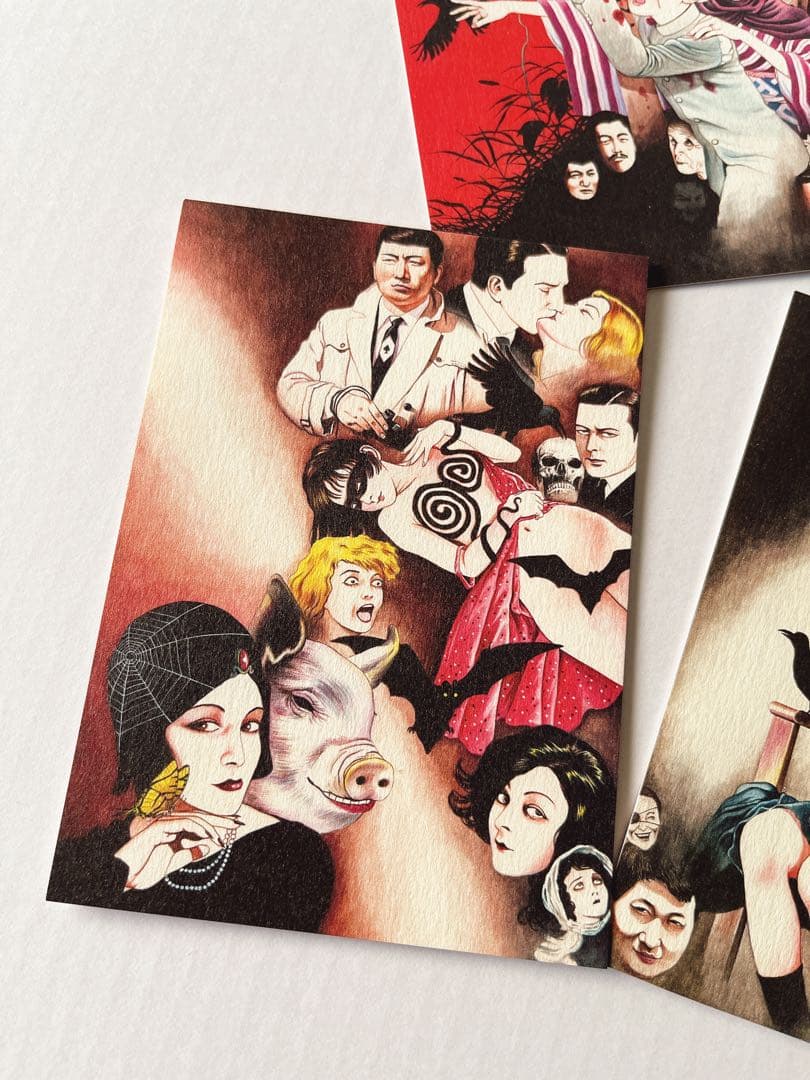 丸尾末広 ポストカード4枚セット - メルカリ