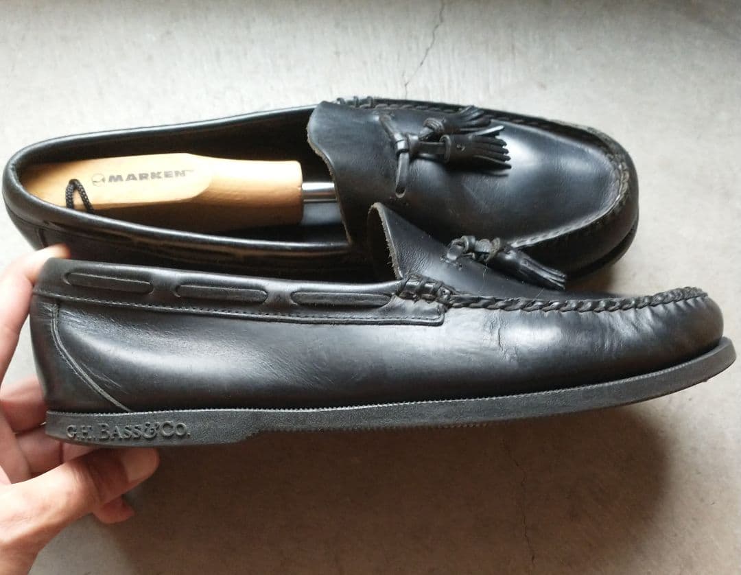 G.H.Bass タッセルローファー デッキ