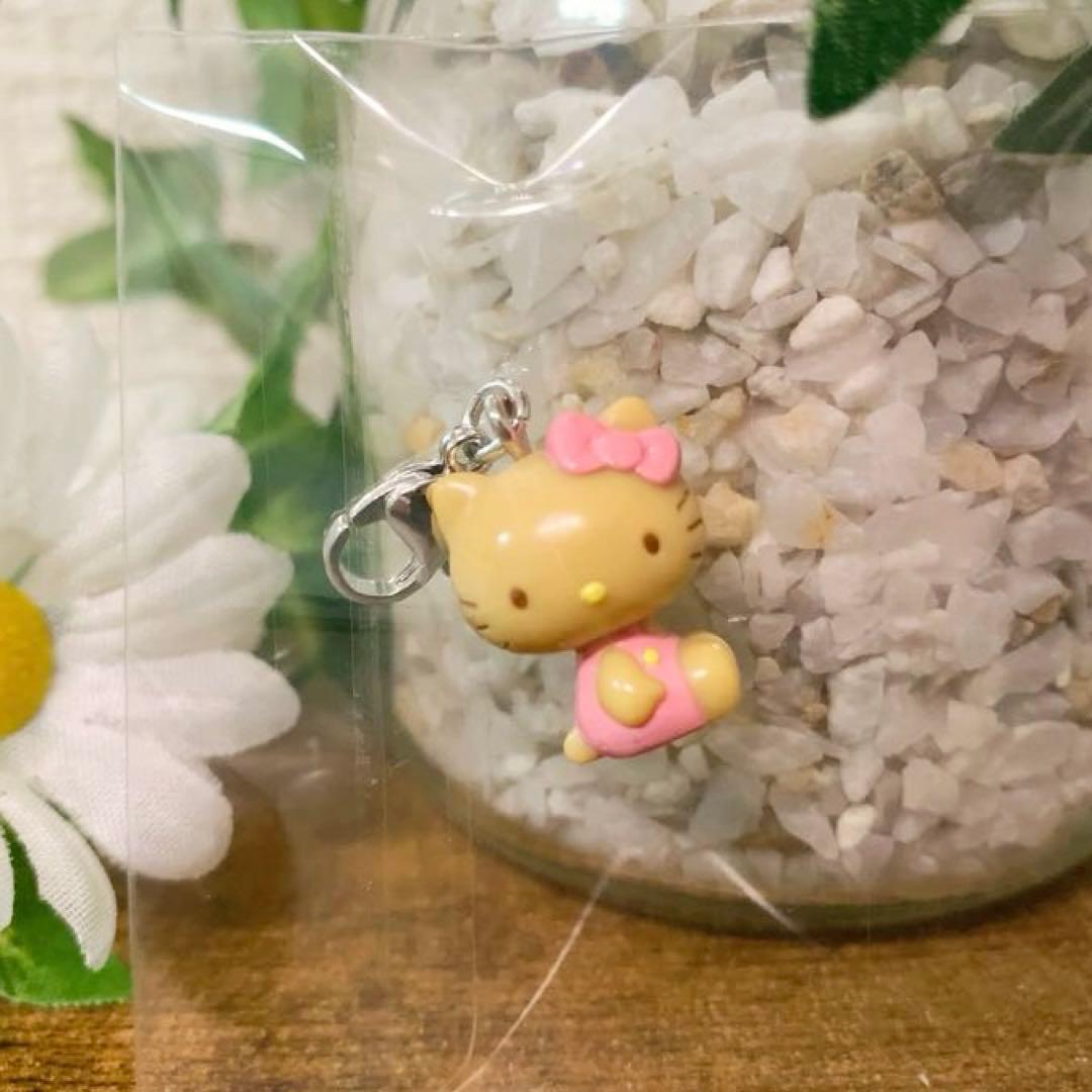 希少レア ハローキティ 日焼け 横向き ファスナーマスコ