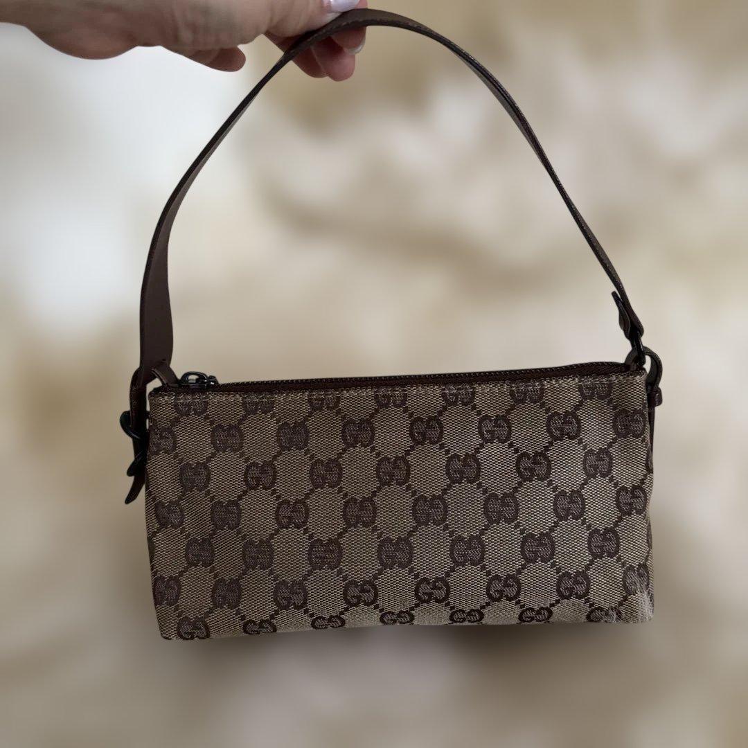 美品✨グッチ GGキャンバス アクセサリーポーチ ハンドバッグ 楽天市場】【バッグ】GUCCI グッチ GGキャンバス アクセサリーポーチ