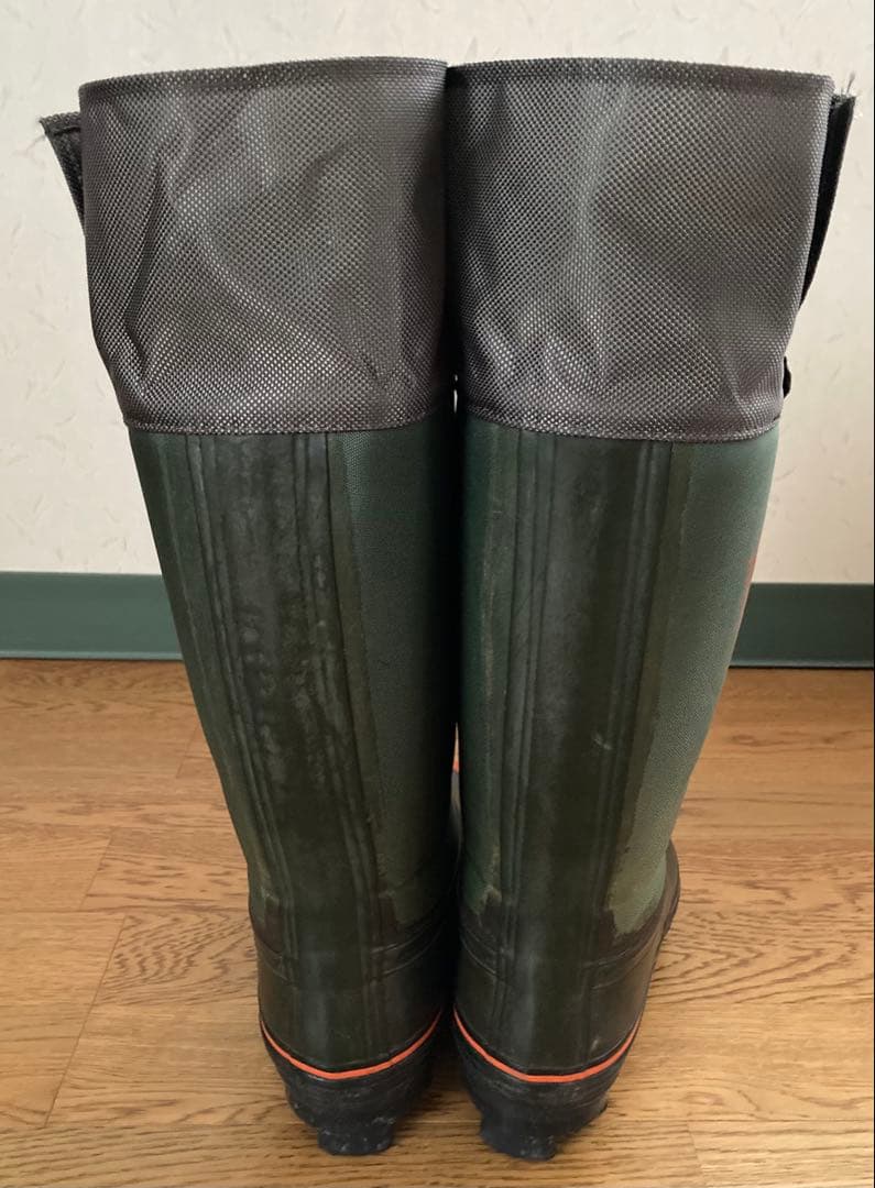 Gansho 80 ゴム長靴 緑/オレンジの通販はau PAY マーケット - 輸入雑貨