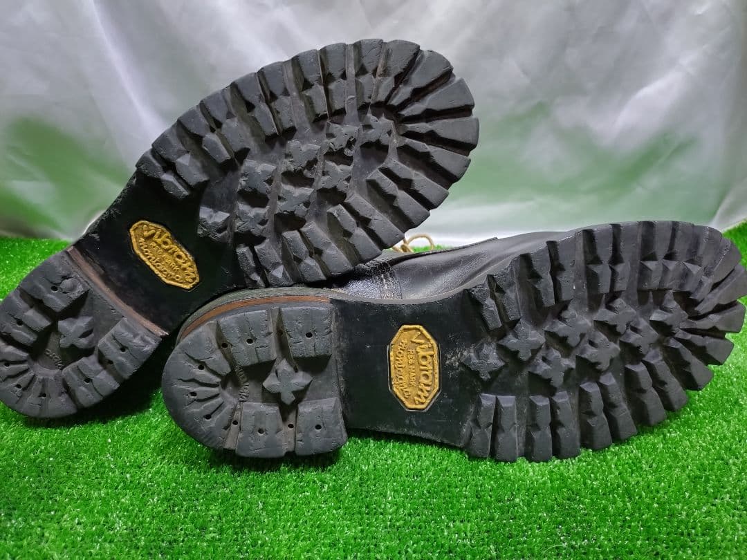 レッドウィング ロガーブーツ 型番不明 プリント羽タグ 60s〜70s 茶芯