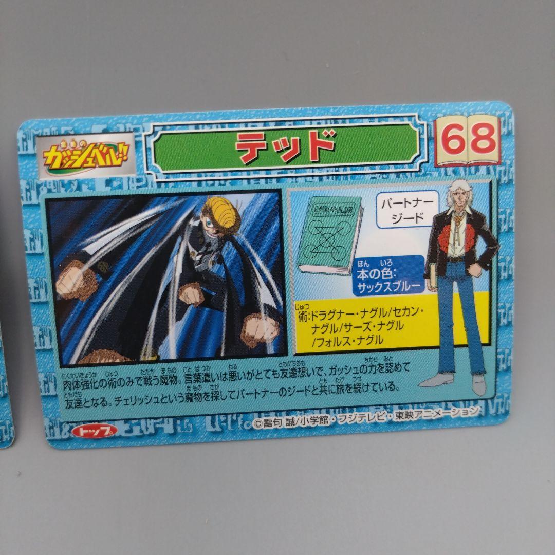 ガッシュベル トップガム カード アース、テッド