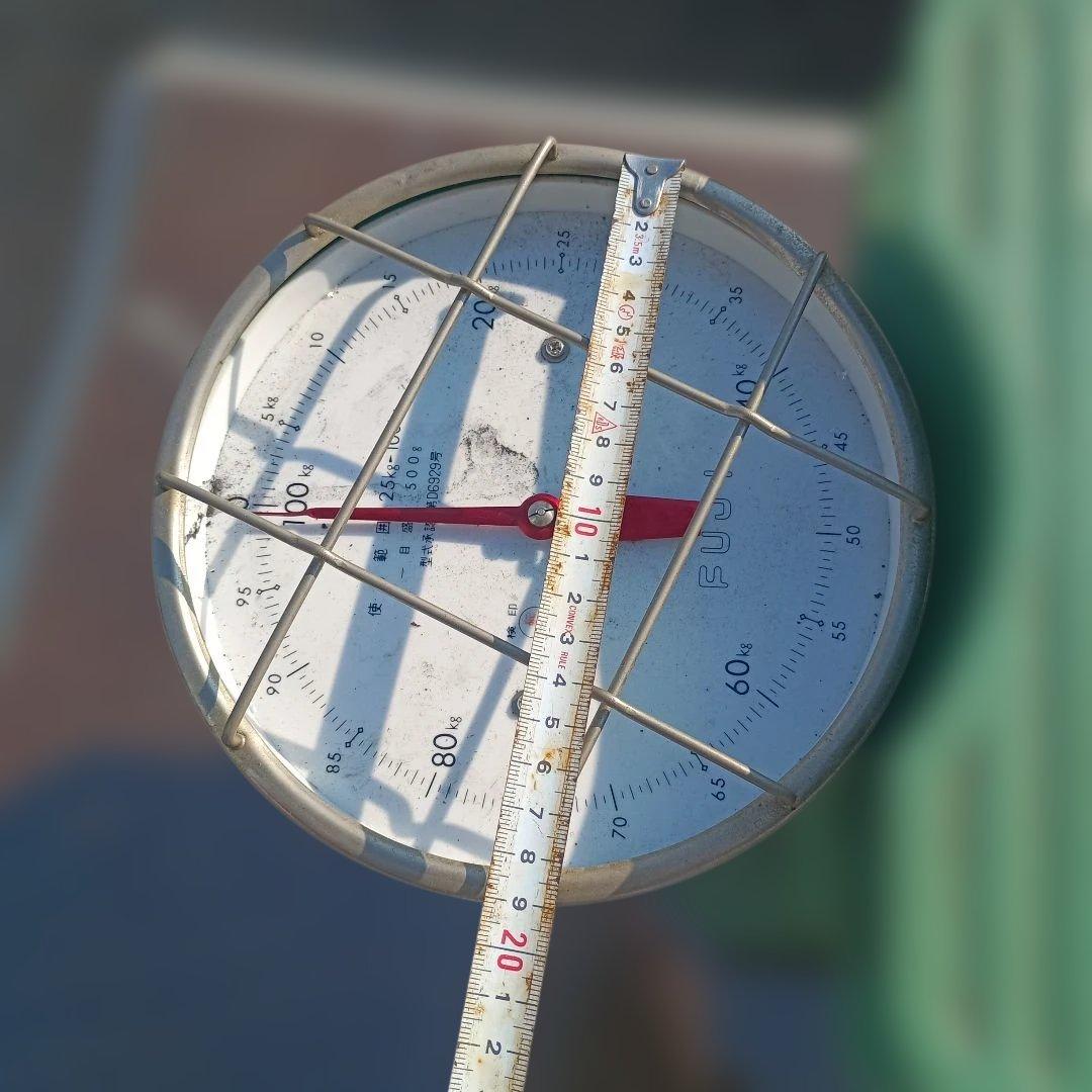 5713）昭和レトロ 富士計器製造株式会社「自働体重計」25