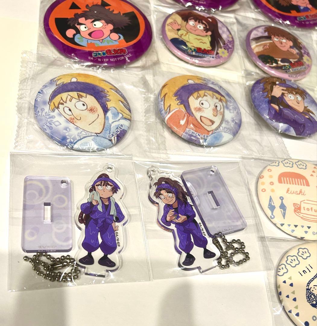 25点 忍たま 尾浜勘右衛門 鉢屋三郎 竹谷八左ヱ門 缶バッジ アクリル