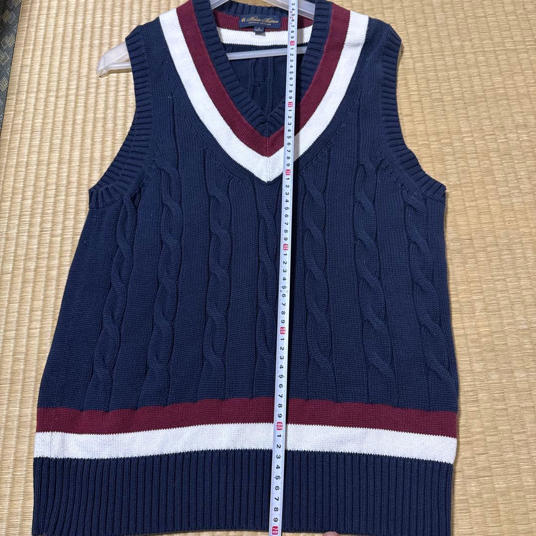 Brooks Brothers ブルックスブラザーズ チルデンニットベスト - メルカリ