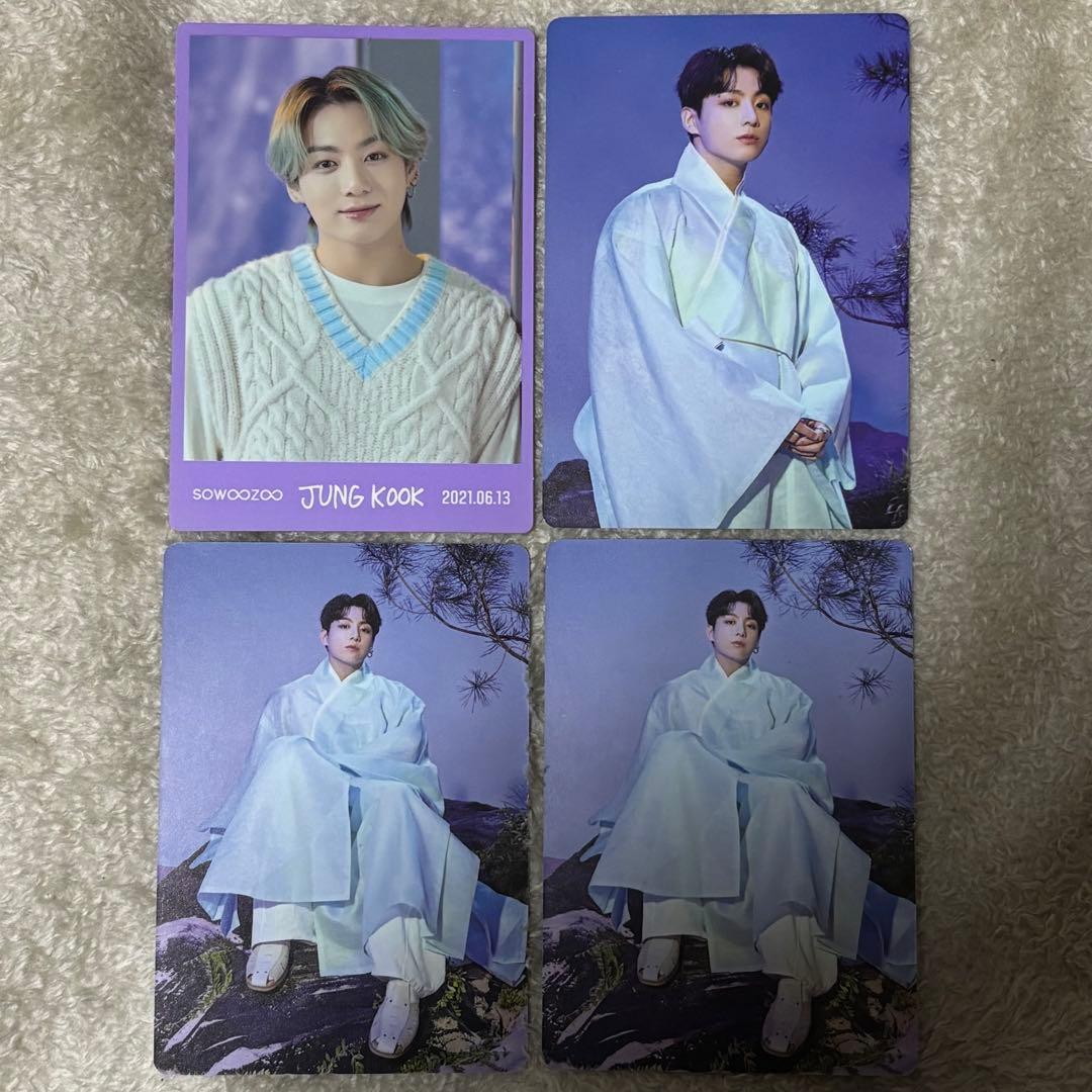 BTS ジョングク ミニフォト 4枚セット - メルカリ