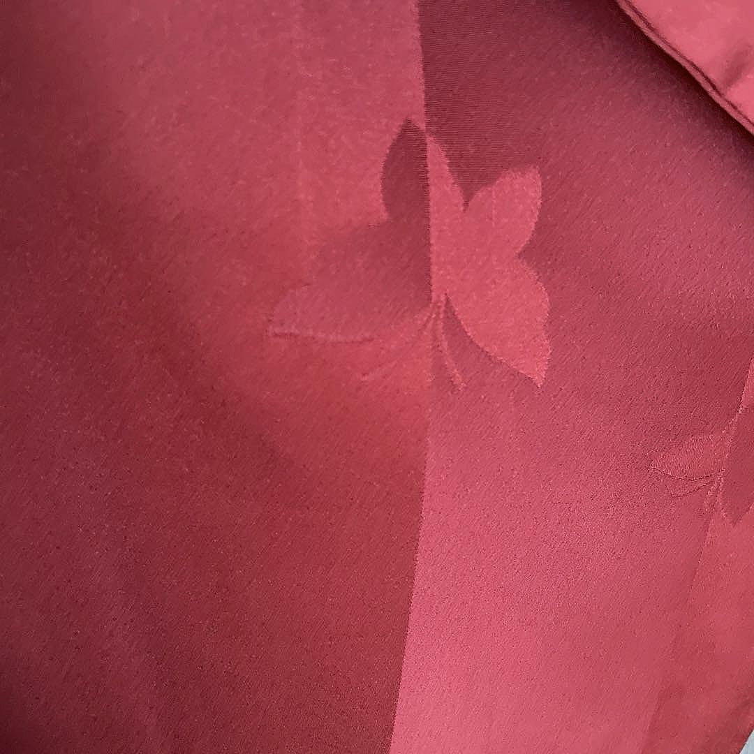 振袖フルセット 手染め無地 成人式振袖 振袖 裄丈68 ➕サイズ 赤系