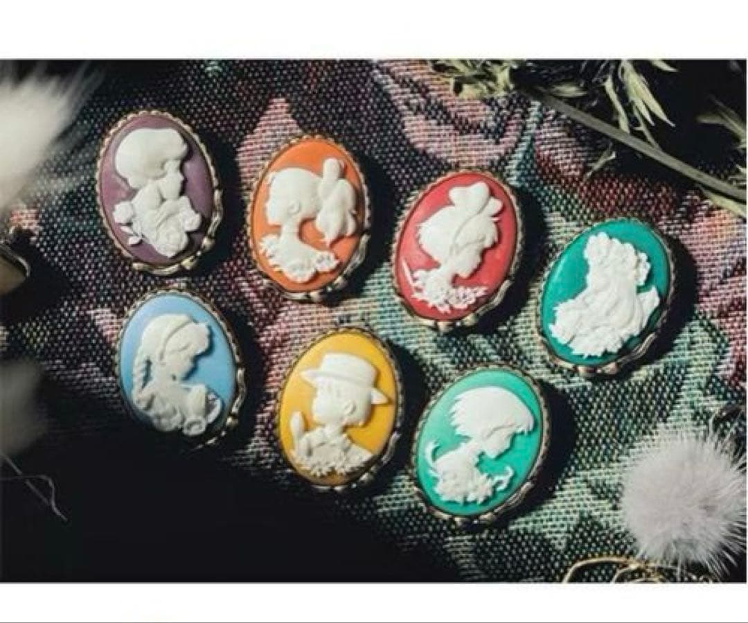 コンプ】スタジオジブリ カメオブローチコレクション (全種類