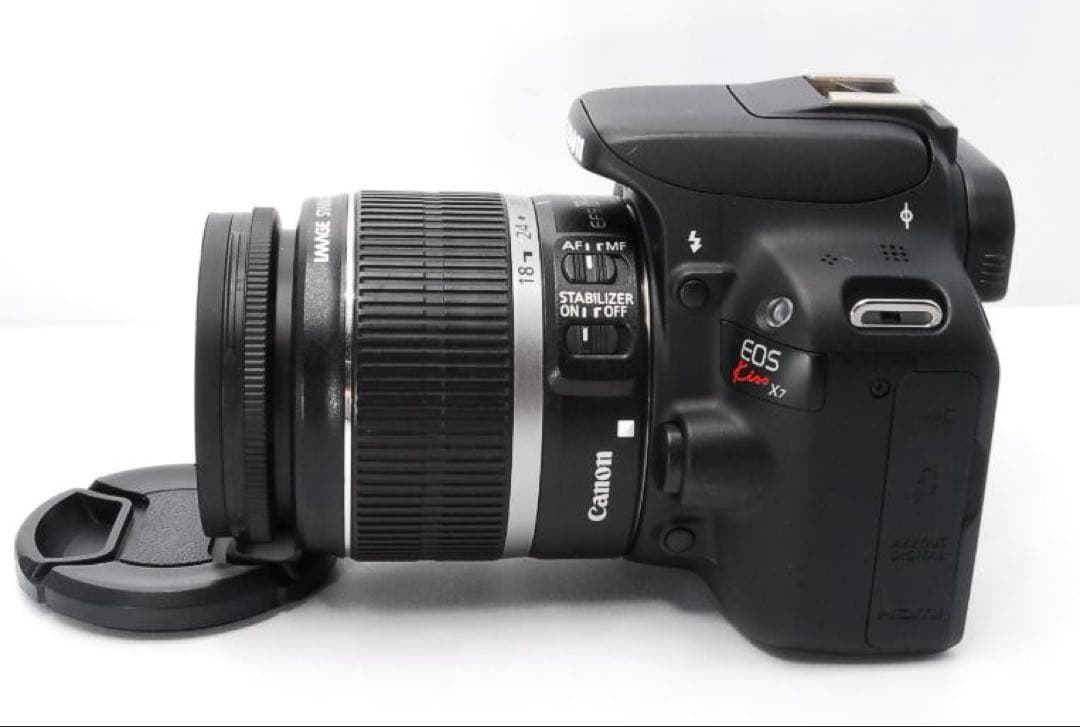 ⭐️大人気⭐️Canon kiss X7シングルレンズIS 手ぶれ補正付き - メルカリ