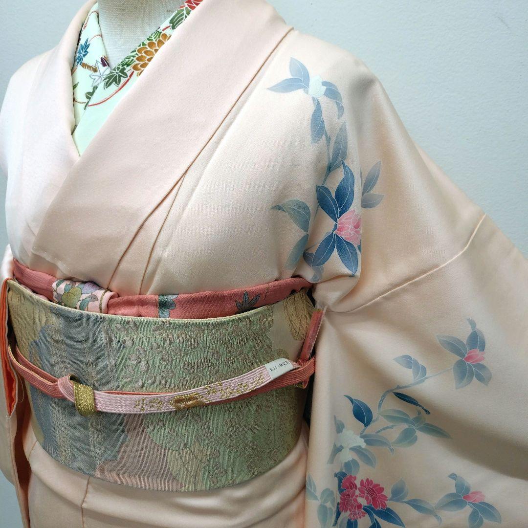 634 半額セール 正絹 鈴乃屋誂え 未使用品 付下げ訪問着 4点フル