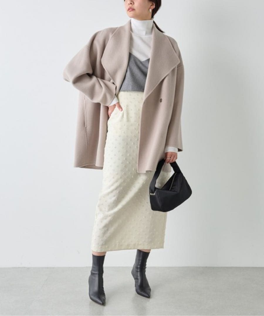 coco様 GALLARDAGALANTE ♡ ダブルフェイスショートコート - メルカリ