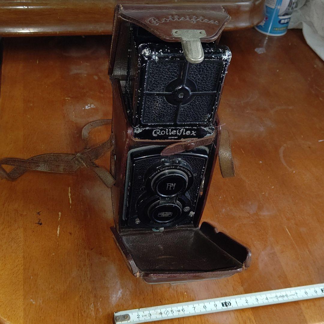 フィルムカメラ Rolleikess GERMANY Vintage Rolleiflex Camera W/ Case Franke & Heidecke Braunschweig
