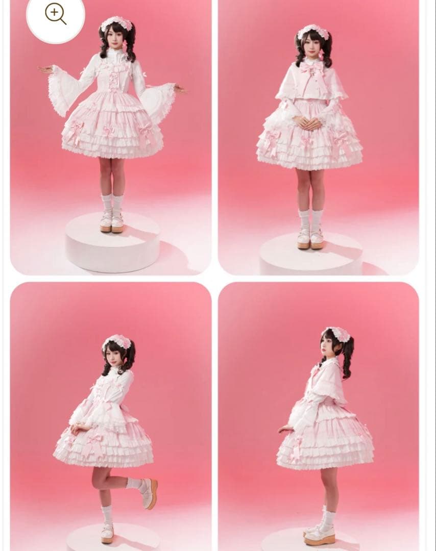 迷宮人形 ピンク×ホワイト - メルカリ