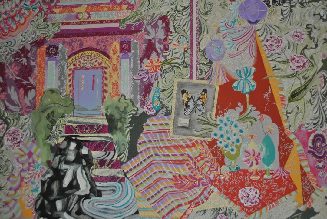 水野里奈 Rina Mizuno 油彩作品「楼閣まで」2015年 F40 真作 - メルカリ