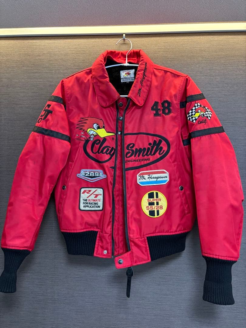 Clay Smith クレイスミス バイクジャケット M レッド