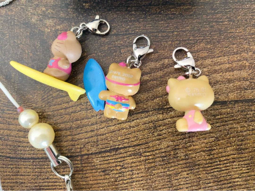 激レア】ご当地キティ 根付 ファスナーマスコット ストラップ 8個