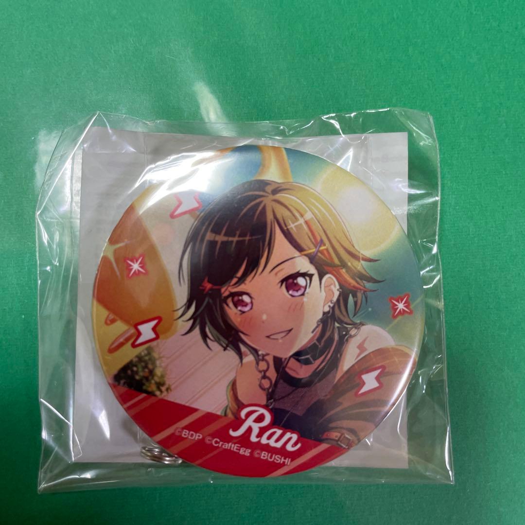 BanG Dream! バンドリ 美竹蘭 アクリルチャーム付き缶バッジvol.3